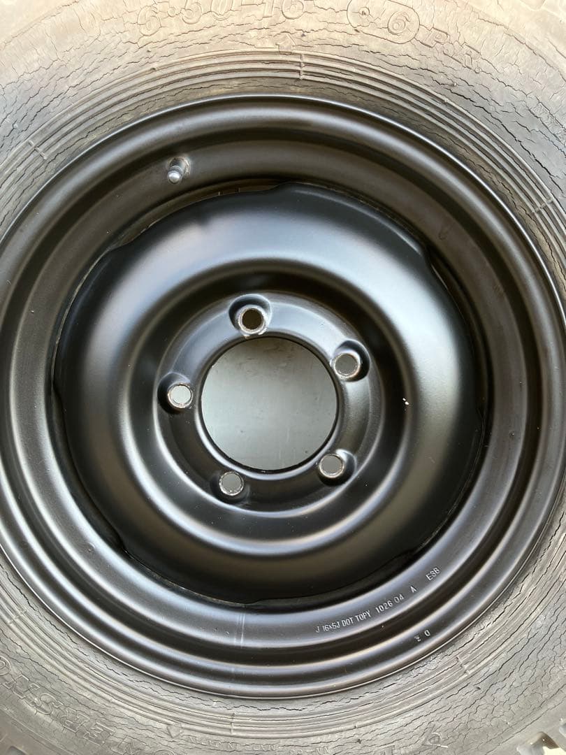 上引き取り限定　SJ30純正鉄ホイール4本セット