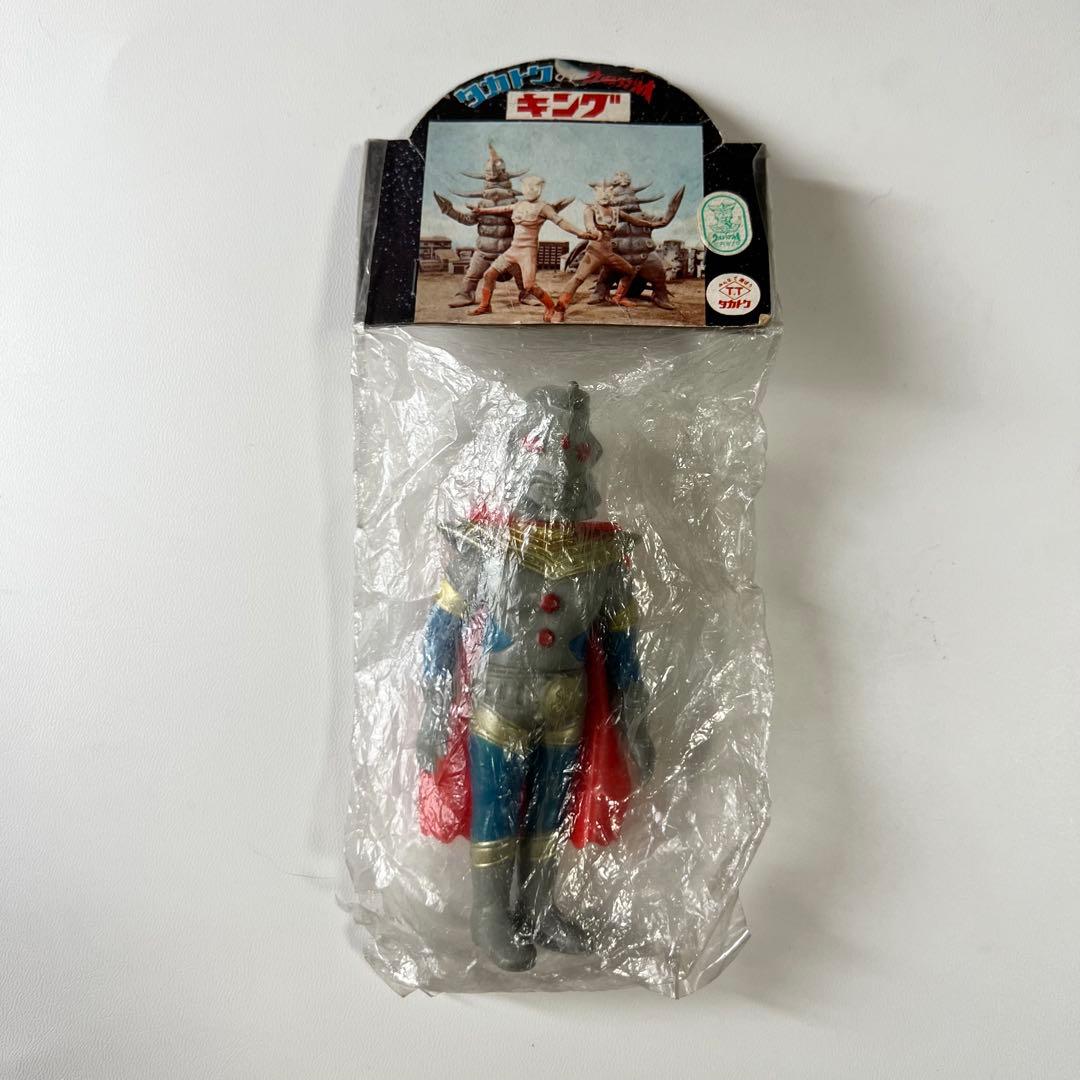 タカトク　ウルトラマンキング　ソフビ　フィギュア