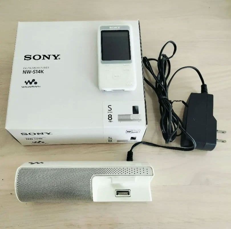 SONY NW-S14K　デジタルメディアプレーヤー　ホワイト