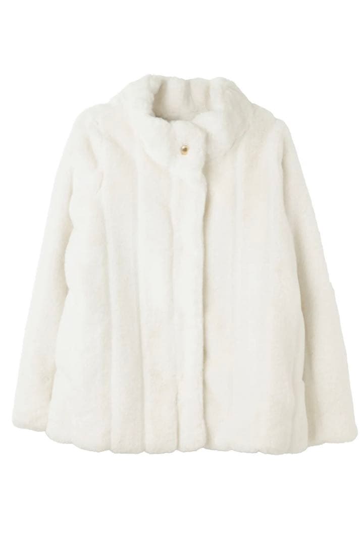 ジャケット・アウター Winter Love Faux Fur Long Coat