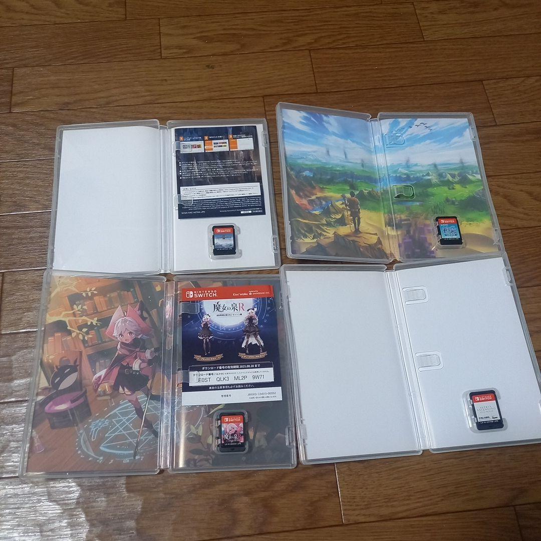 Switch DS RPG 5本まとめ売り 魔女の泉R メタルサガ 神箱 完品