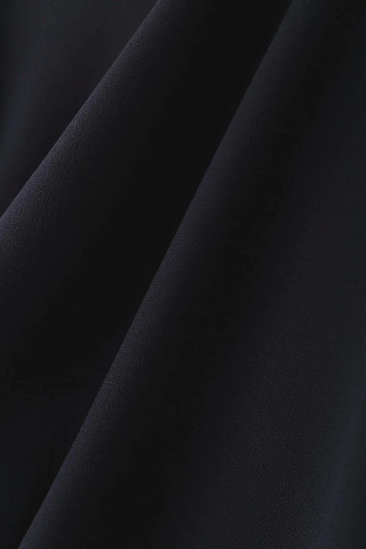 ピンキー&ダイアン◆[冨張愛コラボ] ドレーププリールワンピース ネイビー 38