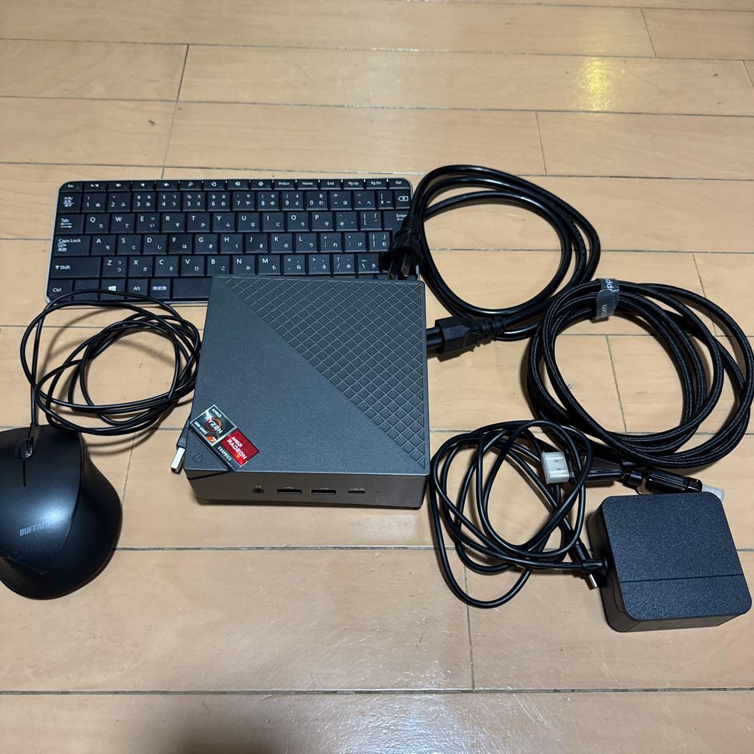 AMD Ryzen 7 5800U ミニPC RAM16GB MN58
