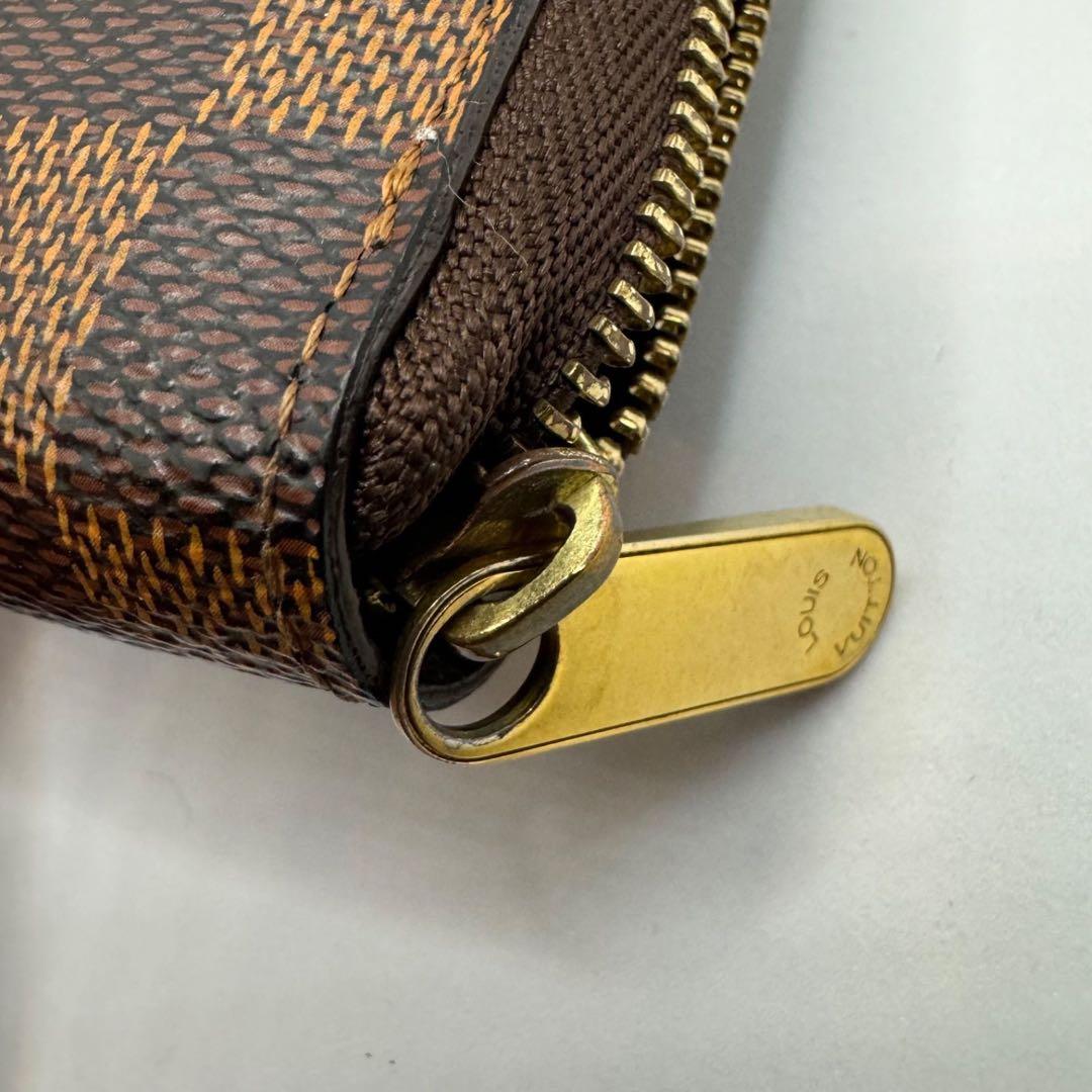 LOUIS VUITTON ダミエ ジッピー エベヌ パース 財布