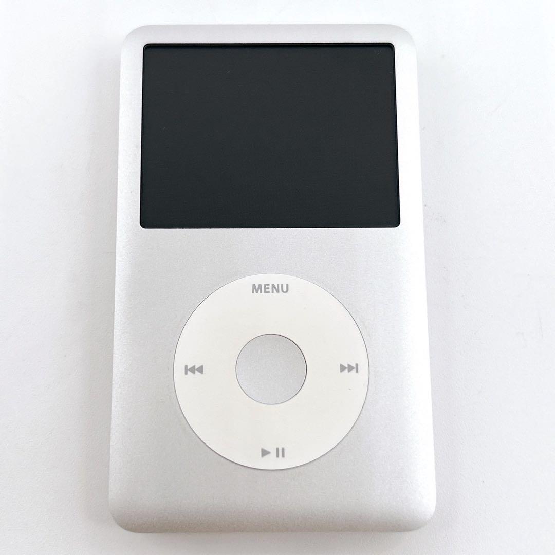 iPod Classic 160GB シルバー 美品 箱付き 充電ケーブル付き