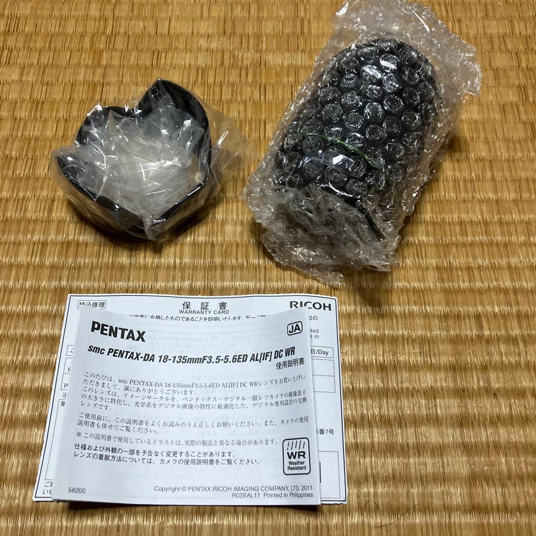 レンズ(ズーム) smc PENTAX-DA 18-135mm F3.5-5.6ED AL(IF)