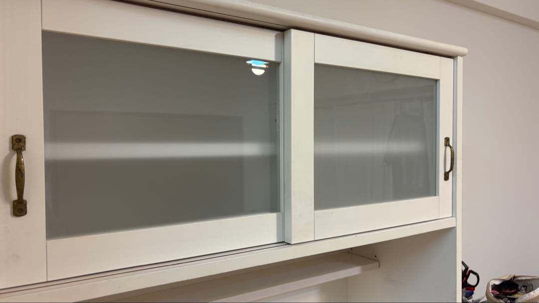 食器棚　モモナチュラル　ホワイト