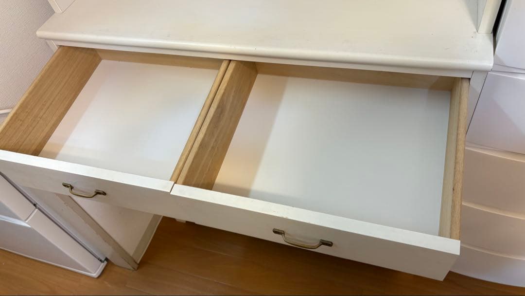 食器棚　モモナチュラル　ホワイト