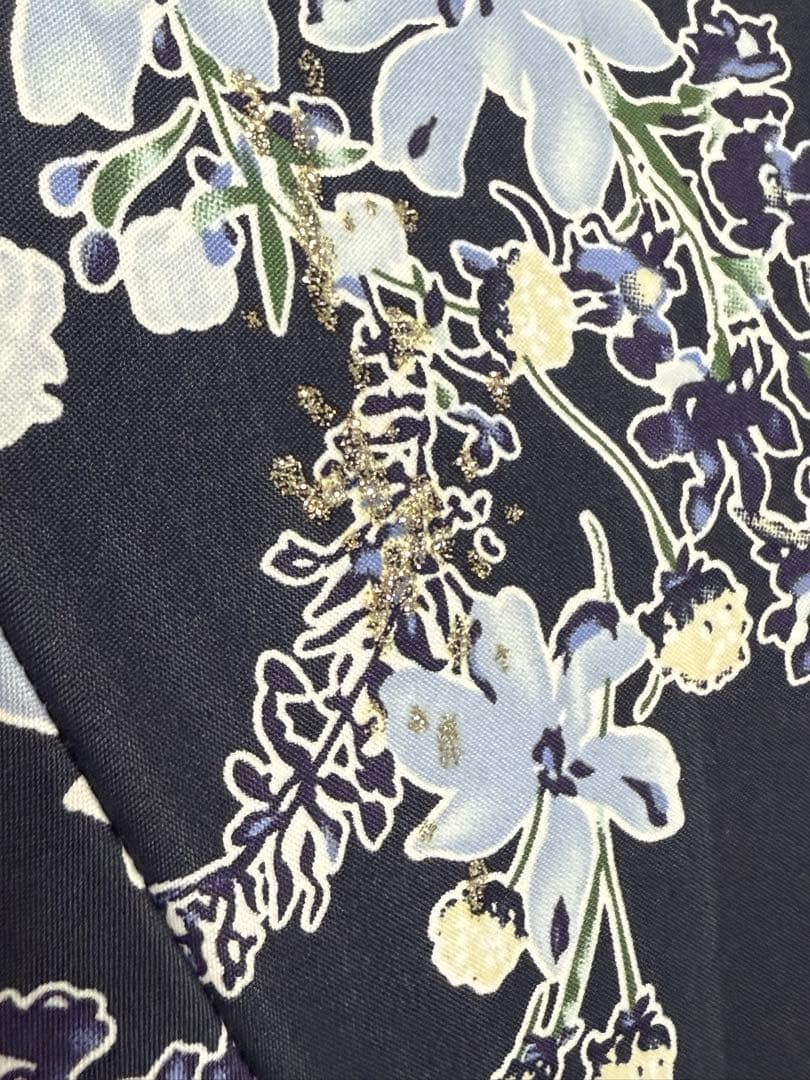 新品　JILL STUART ジルスチュアート 日傘　晴雨兼用　ラメ 　花柄