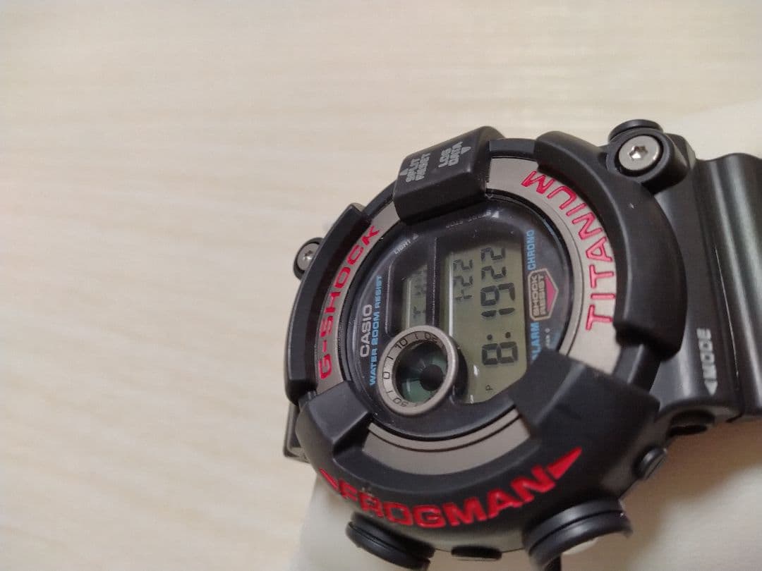 【良品】G-SHOCK フロッグマン dw-8200 　ブラック
