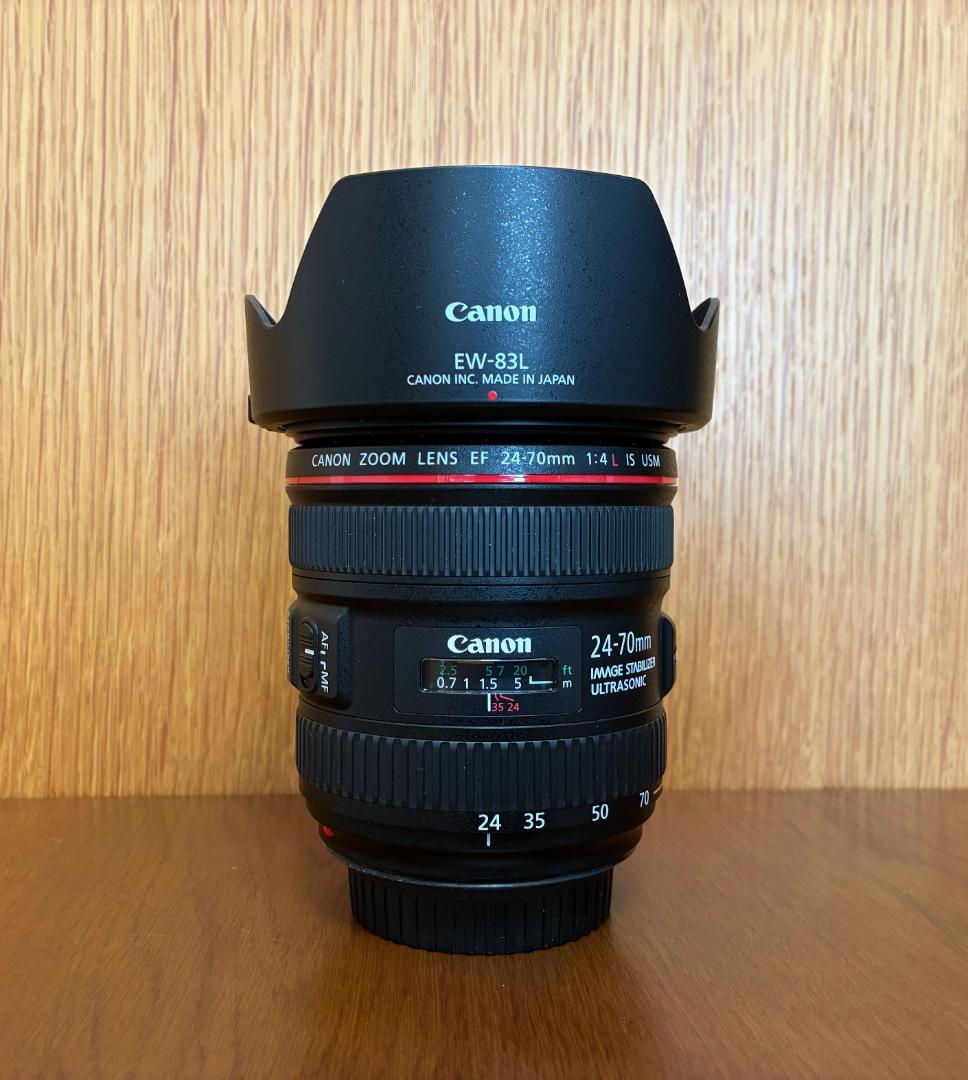 【フルサイズ】Canon EF 24-70mm F4L IS USM