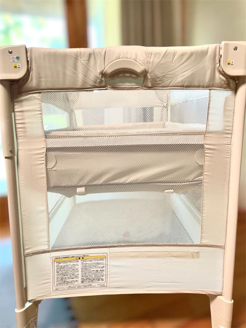 Aprica アップリカ ココネルエアー ミルク WH ベビーベッド