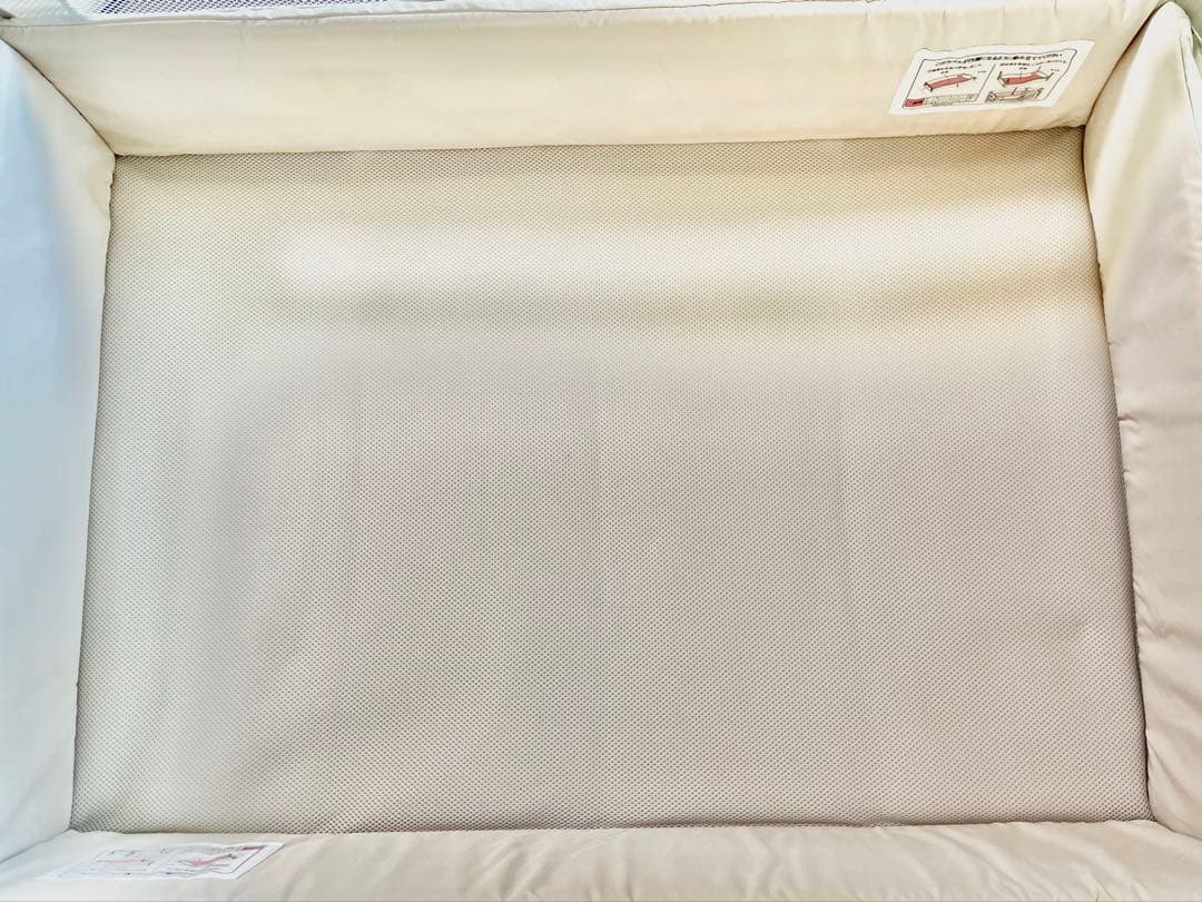 Aprica アップリカ ココネルエアー ミルク WH ベビーベッド