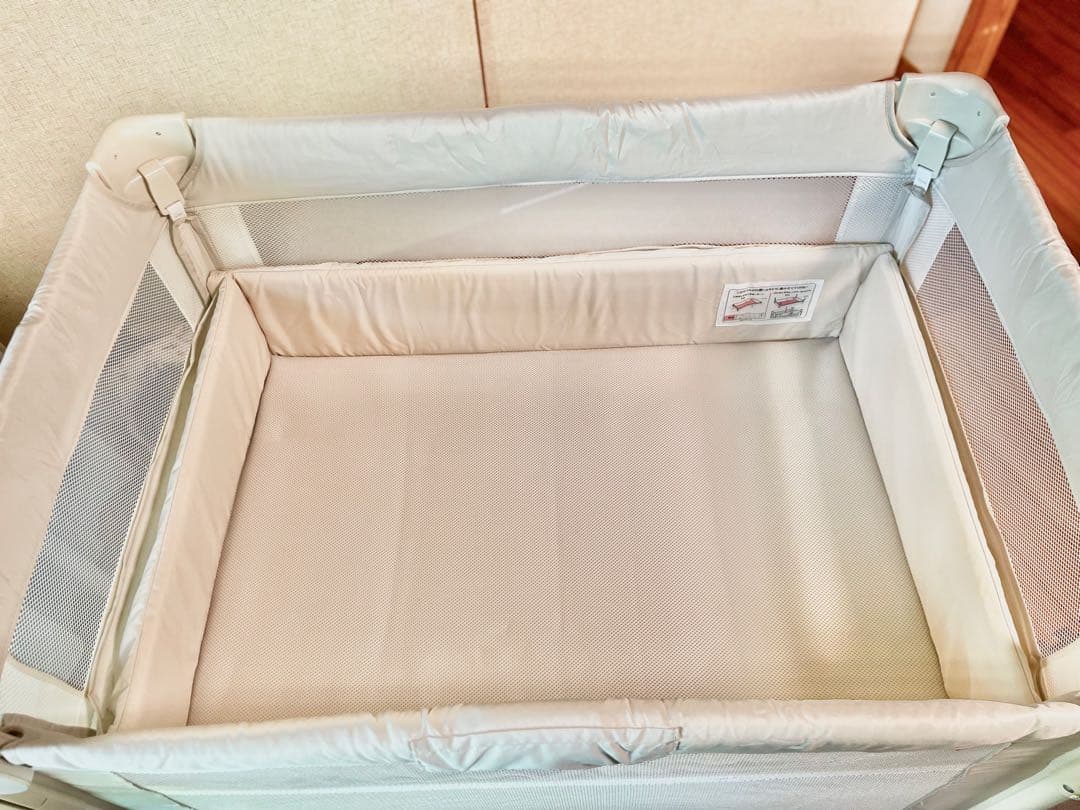 Aprica アップリカ ココネルエアー ミルク WH ベビーベッド