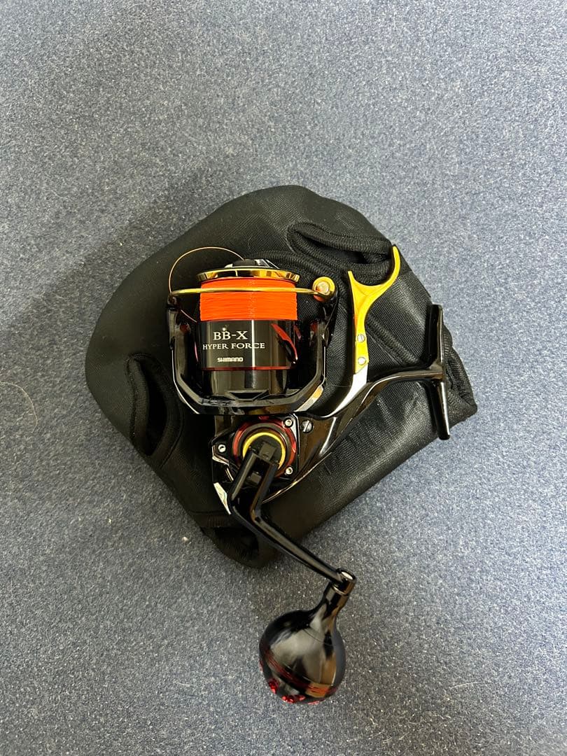 Bb-X リール ブラック/オレンジ 専用ケース付き