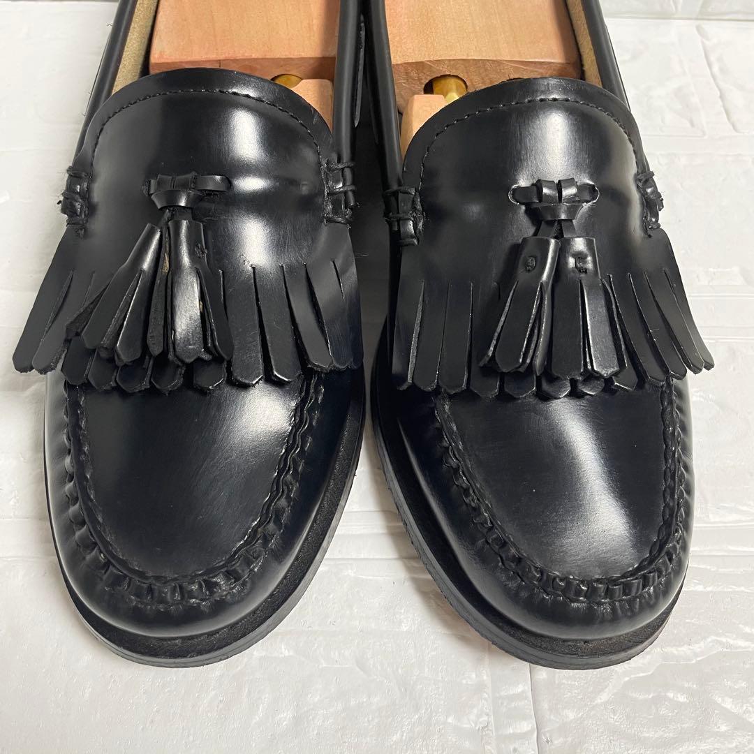 【極美品】G.H.BASS キルトタッセルローファー BA41020 24cm