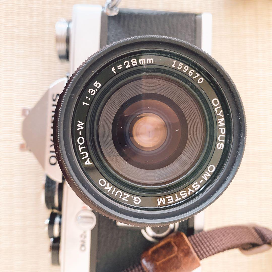 OLYMPUS OM-2 N 28mmレンズNATURA1600,PRO400H