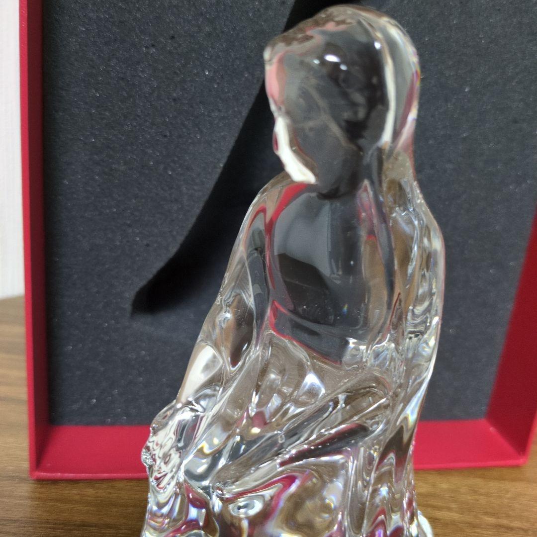 （希少）BACCARAT バカラ/マリア像　フィギュリンクリスタル