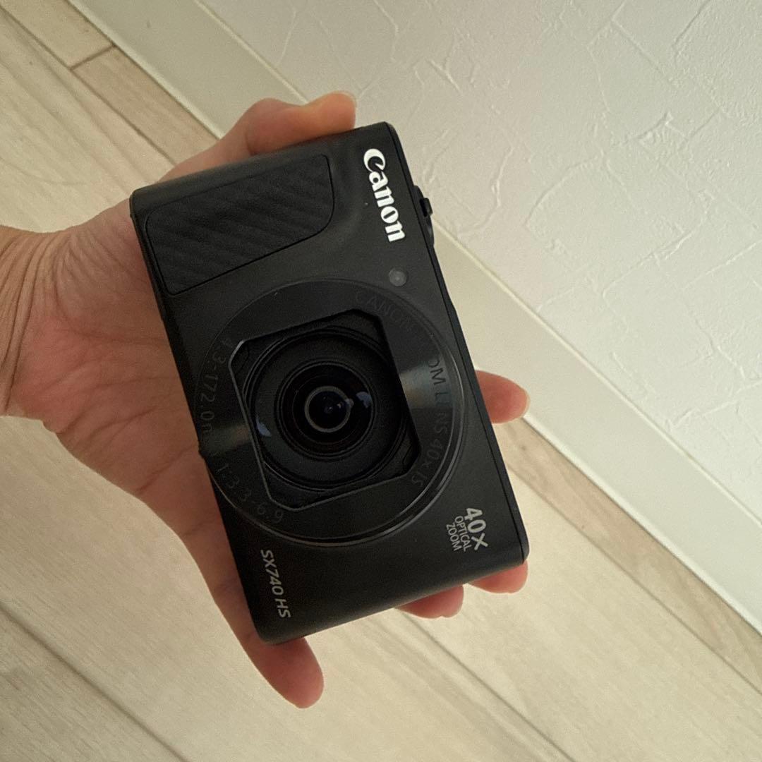 Canon PowerShot SX740 HS ブラック