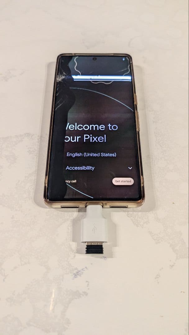 ジャンク品　Google Pixel 7 Pro 白　スノー　258GB