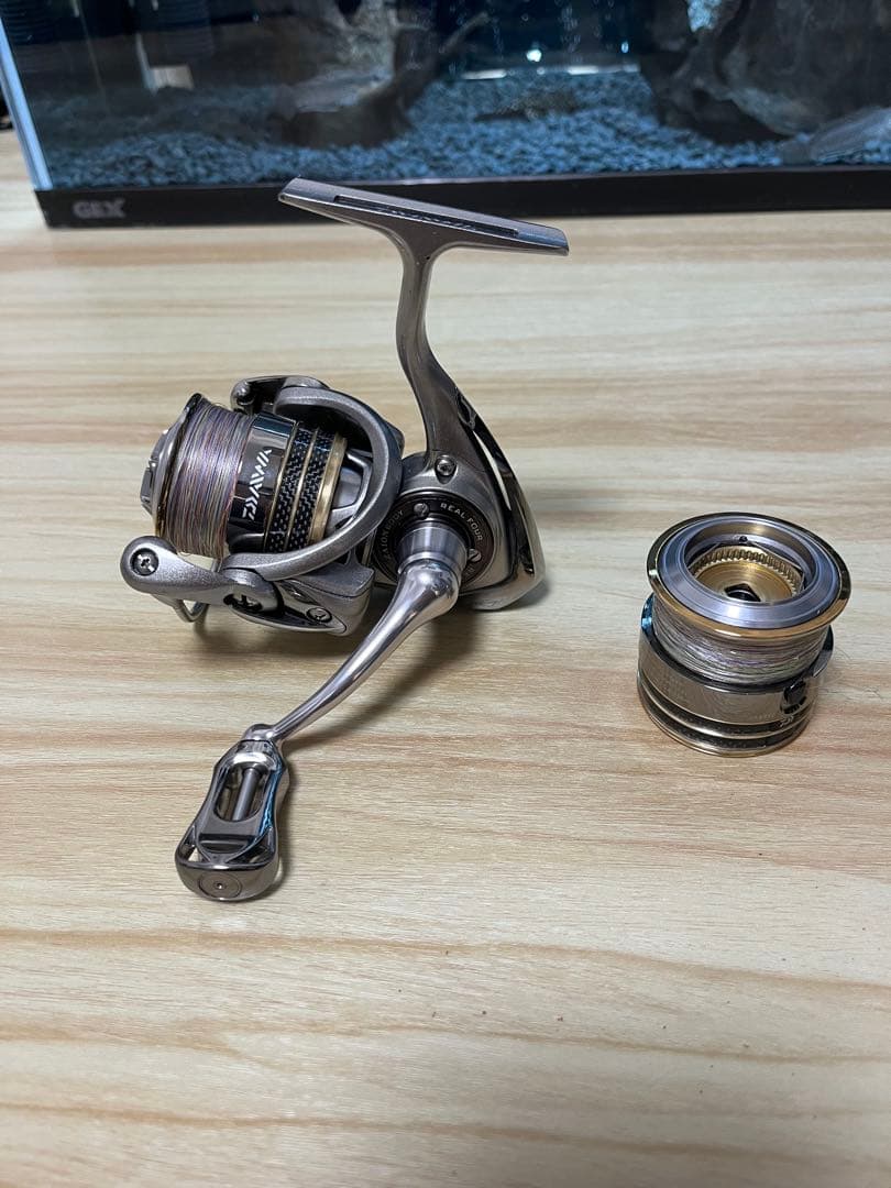 DAIWA 12ルビアス2004H 予備スプール付き IOSチューン