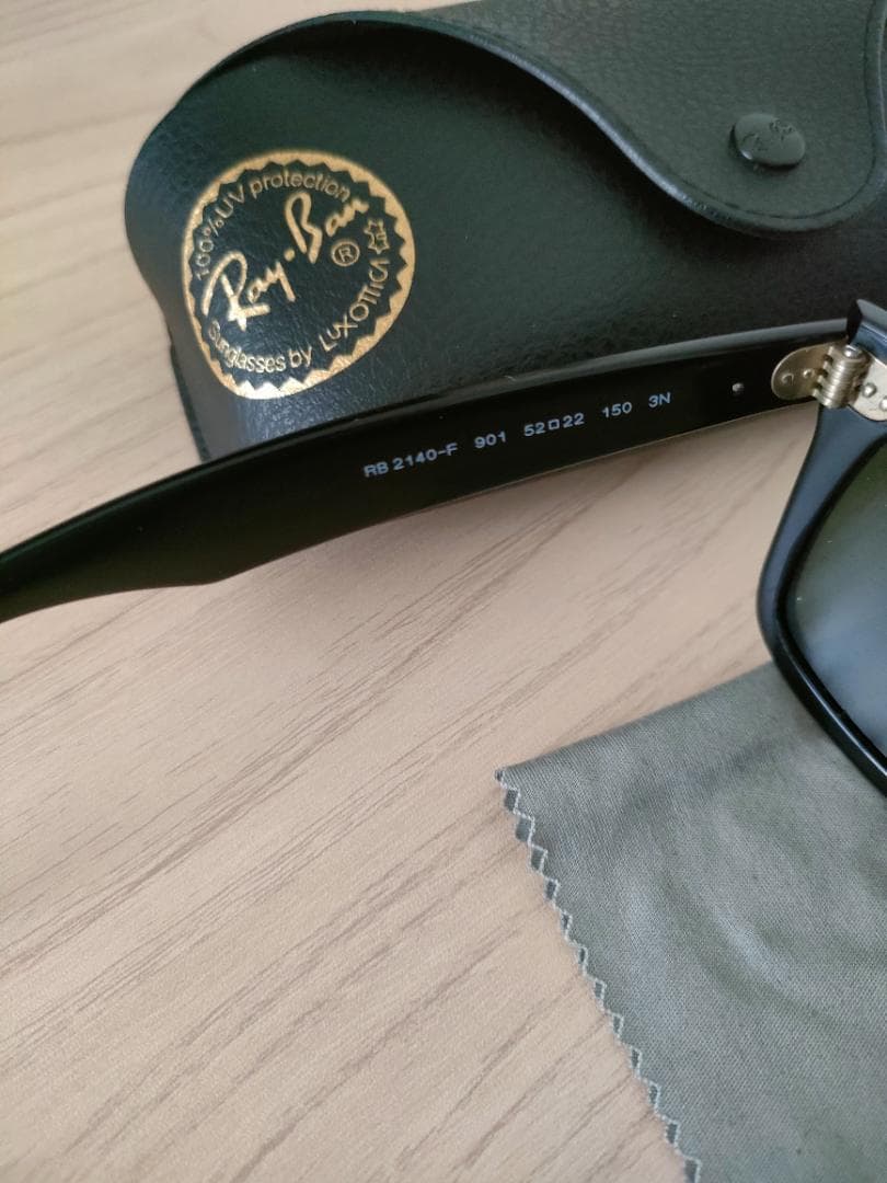 Ray-Ban WAYFARER RB2140F 901 52□22 150