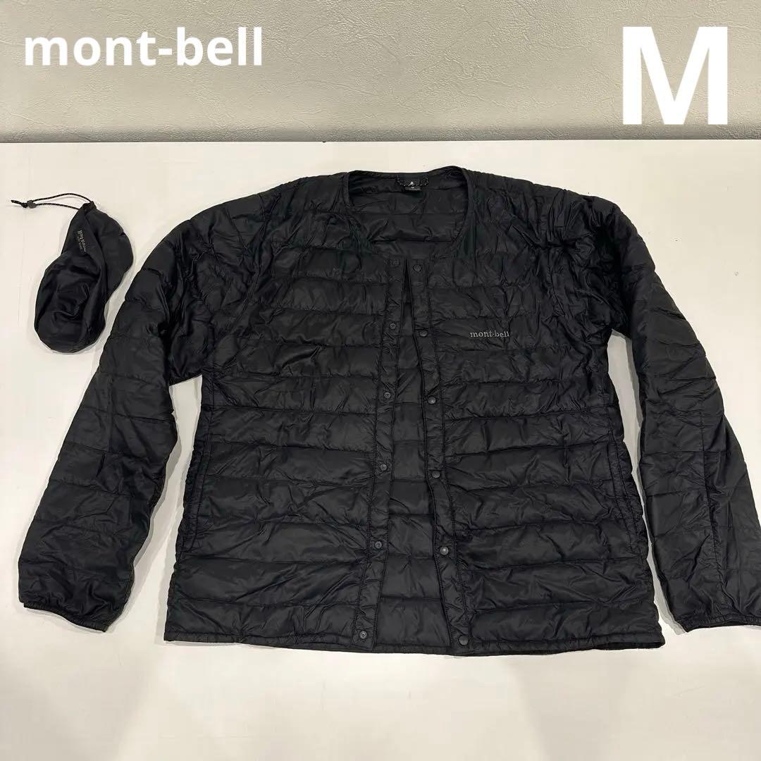 mont-bell モンベルブラック ダウンジャケット Mスペリオ