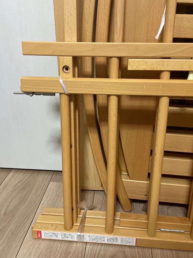 【手渡しで1万円お値引き！】Miki House 木製ベビーベッド