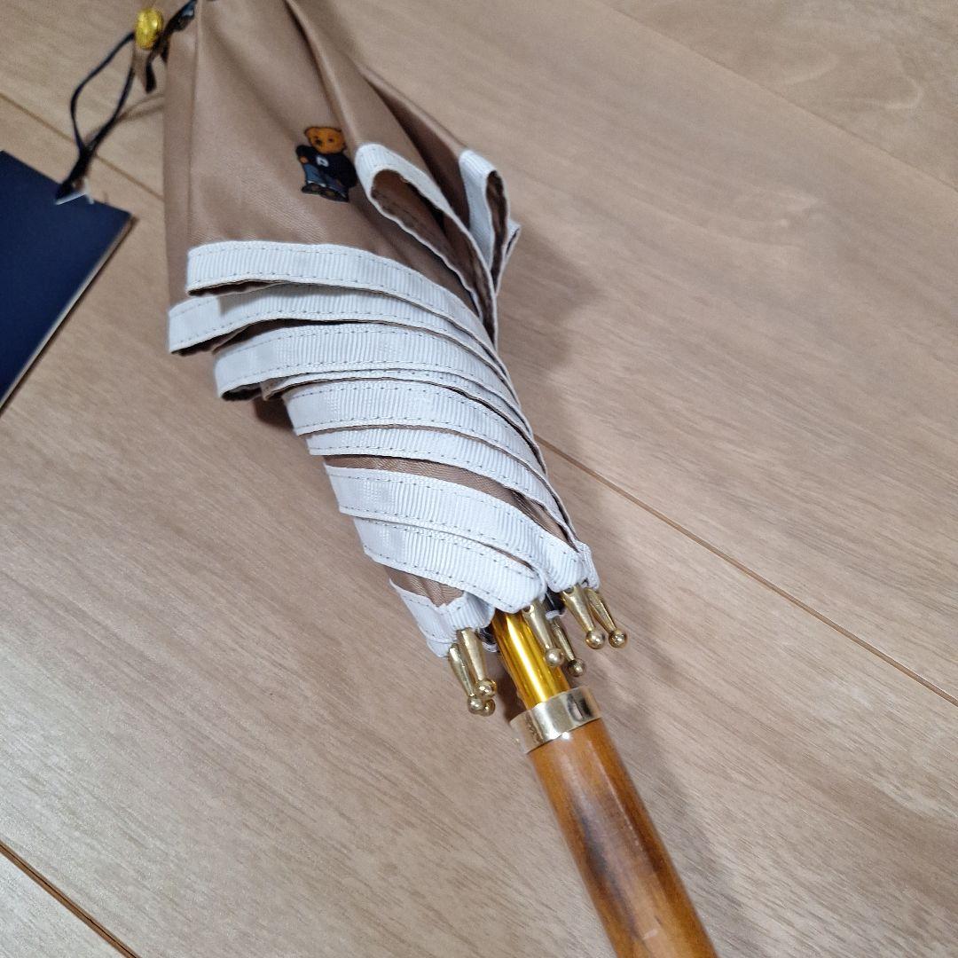 未使用 POLO ポロラルフローレン 長傘 ポロベア 総柄