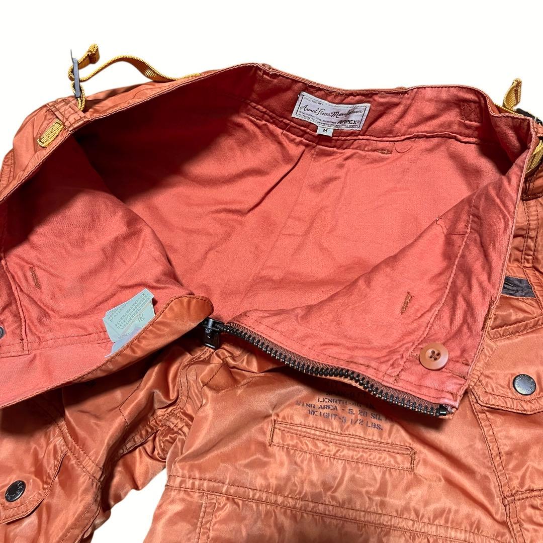 AVIREX パラシュートパンツ　フライトパンツ　カーゴパンツ　Mアヴィレックス