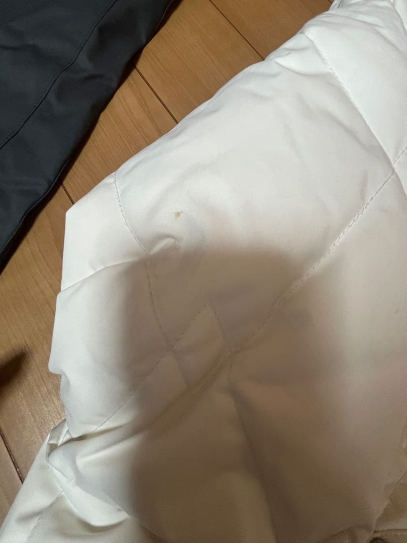 DESCENTE スキーウェアセット（ホワイト/グレー）