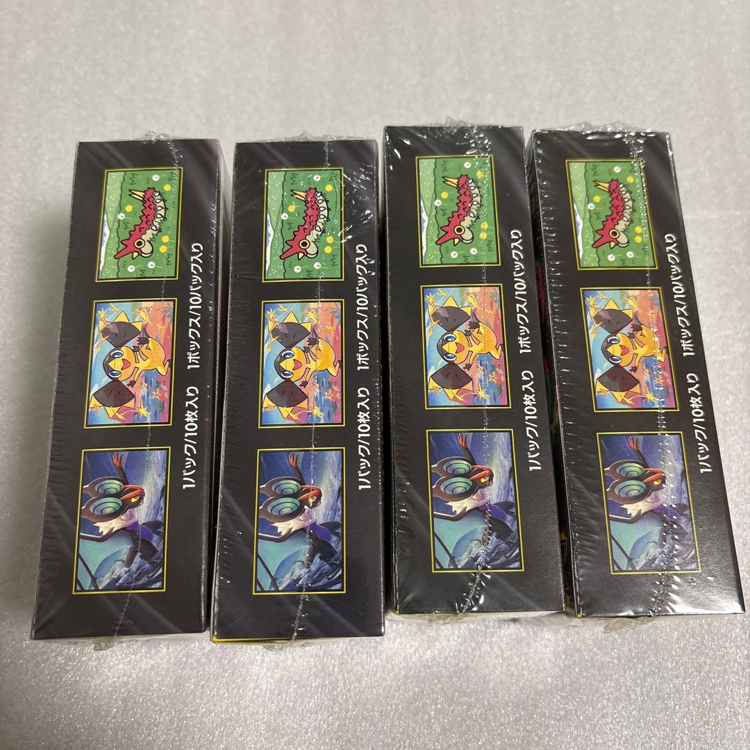 ポケカ　MEGA ドリームex 【新品未開封シュリンク付き】4BOX