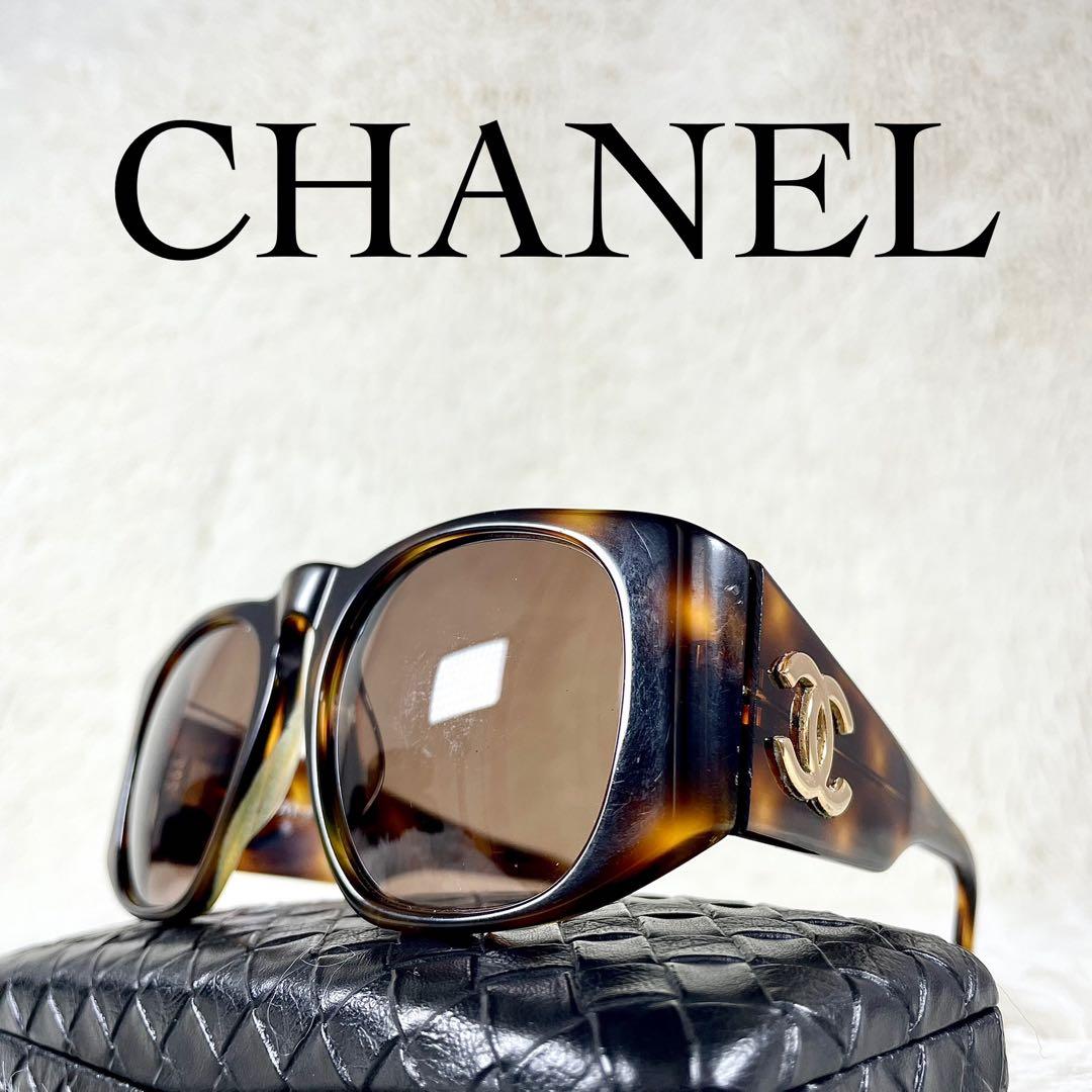 CHANEL　サングラス　91235　ブラウンレンズ　べっ甲柄フレーム