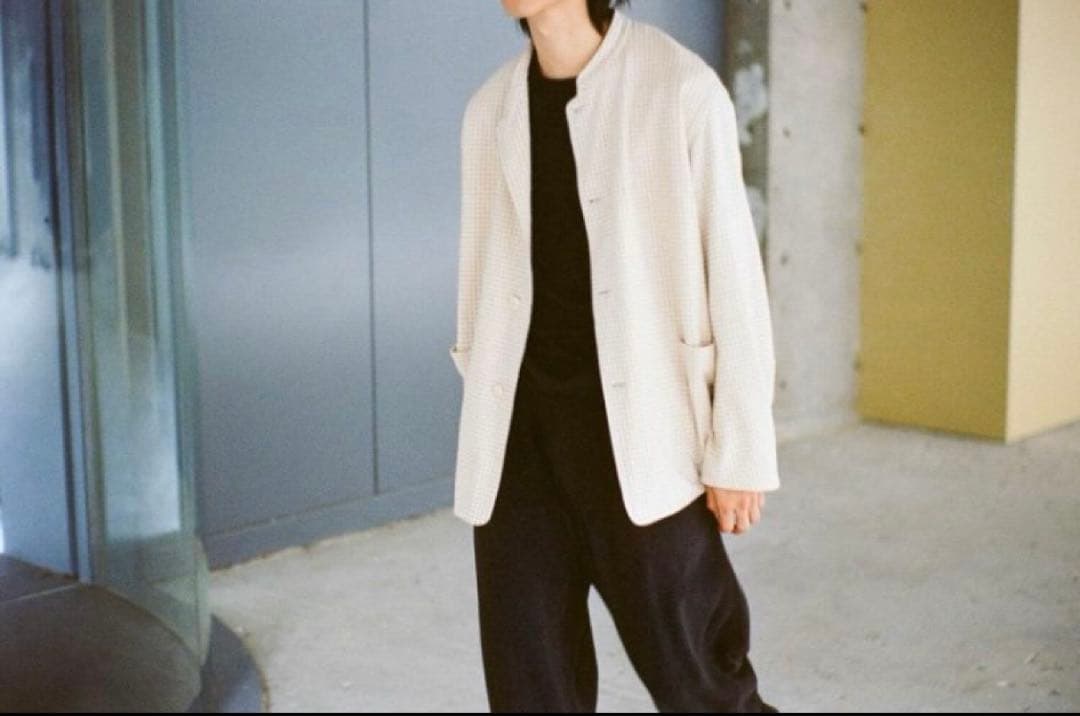 comoli S/C ドットスタンドカラージャケット サイズ2 コモリ