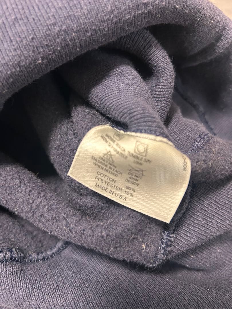 Champion Reverse Weave L ネイビー　単色タグ