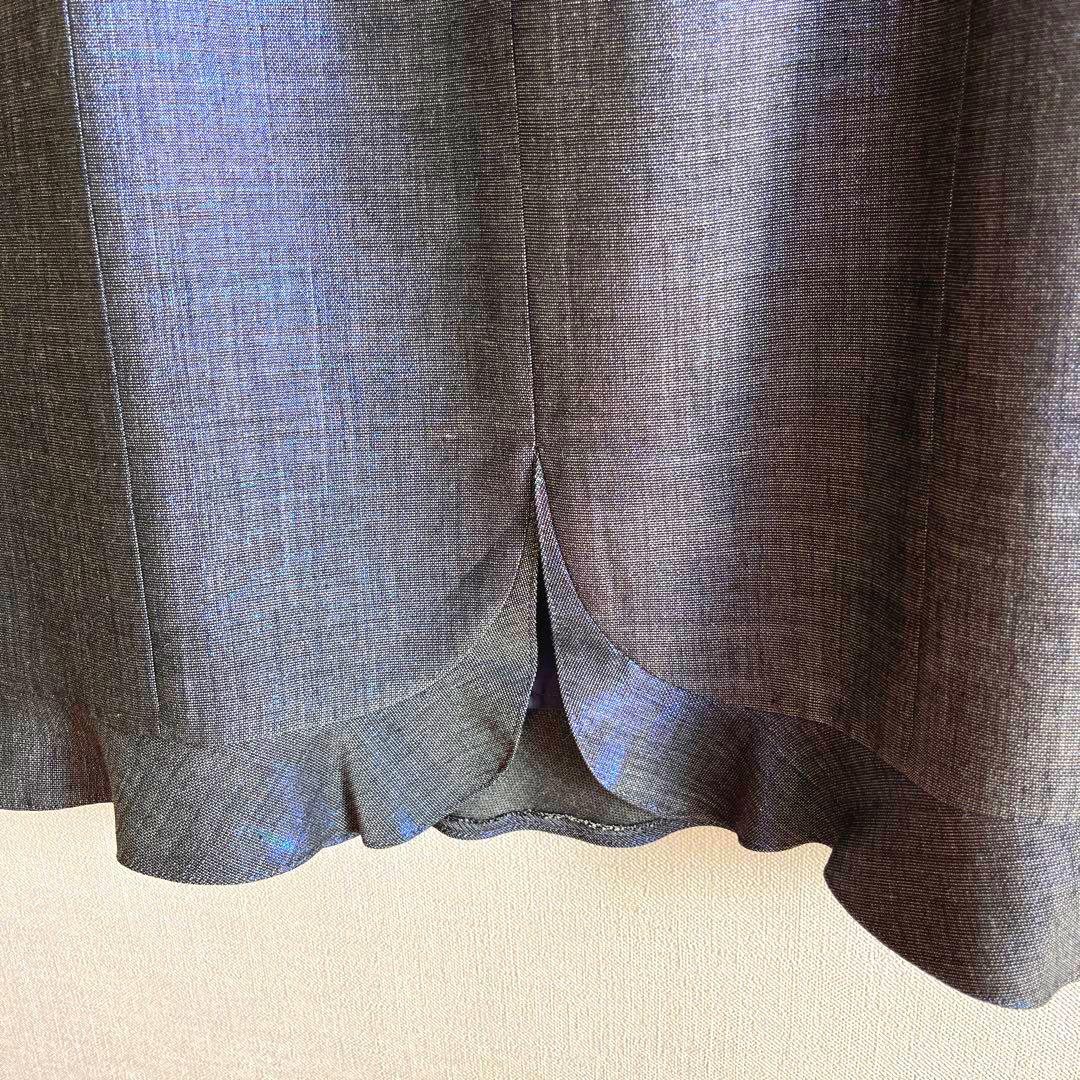 【極美品】エムズグレイシー ワンビーススーツ アンサンブル 玉虫色