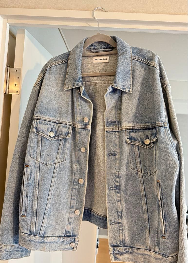 BALENCIAGA デニムジャケット キラキラ