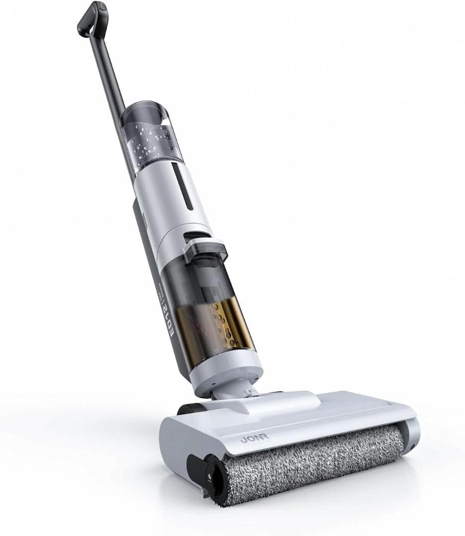 水拭き掃除機❣️日本最軽量 吸引・水洗い・拭き取り3in1 コードレス 自動洗浄