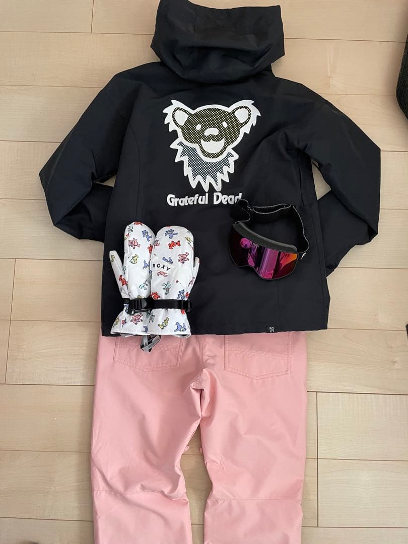 届けばすぐ行ける！《ROXY》GRATEFULDEADコラボスノボーウェアセット