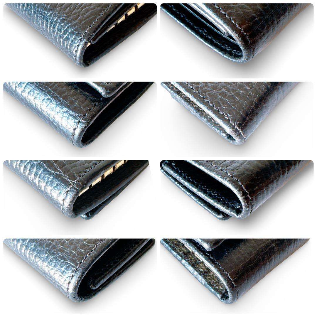 【極美品】GUCCI グッチ GGマーモント 6連キーケース ブラック レザー