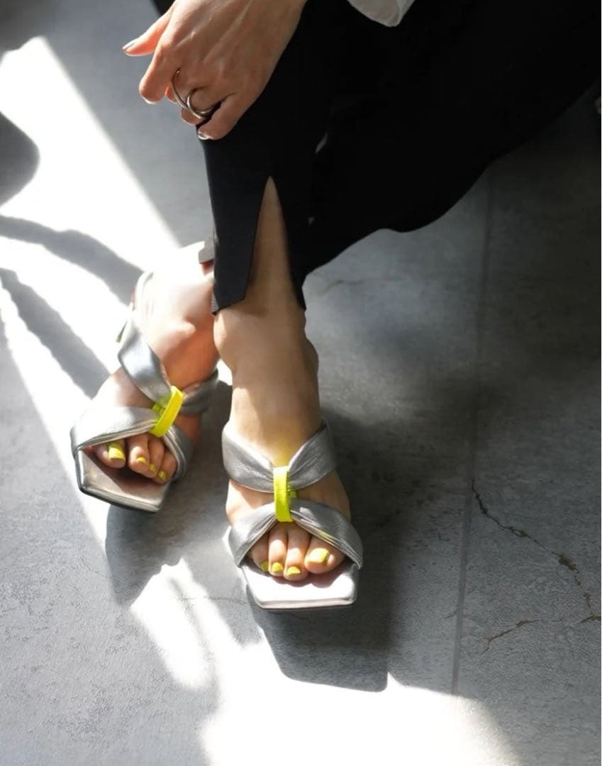 MANA ソフトレザーミュール　最終値下げ！