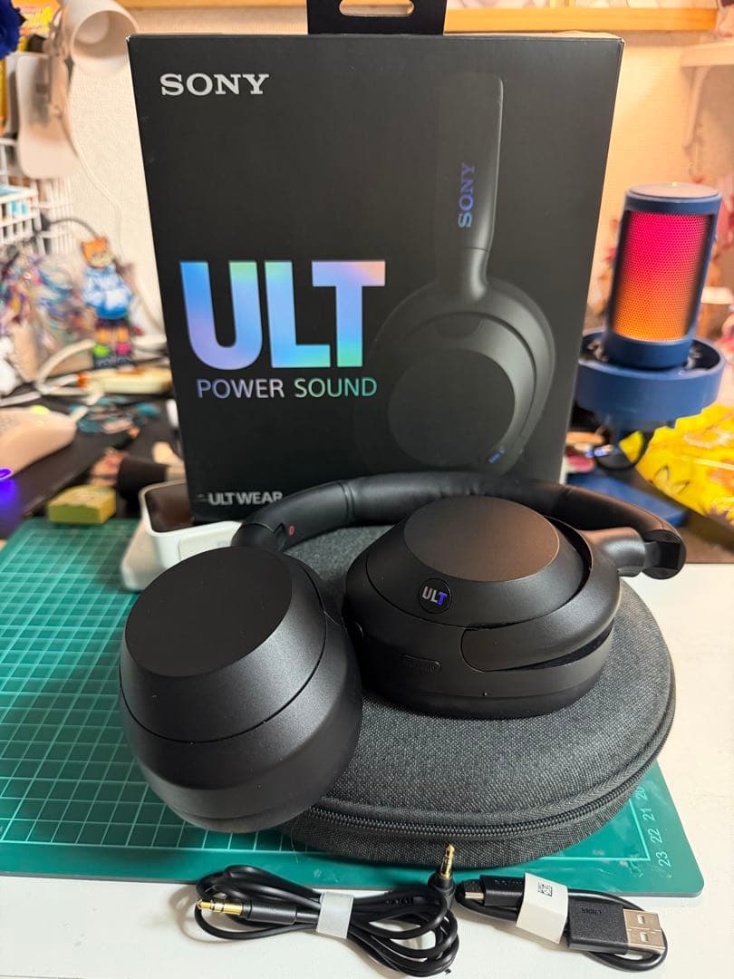 SONY ULT Wear ワイヤレスヘッドセット ブラック