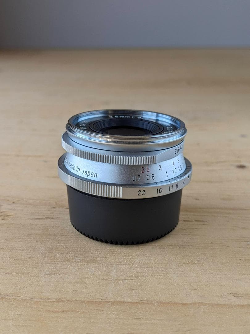 Voigtländer COLOR SKOPAR 28mmF3.5ファインダー付