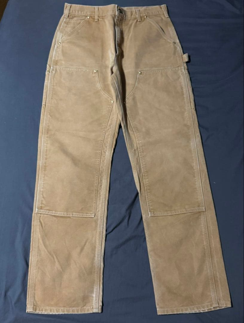 Carharttダブルニー ダック カーハート　ペインターパンツ