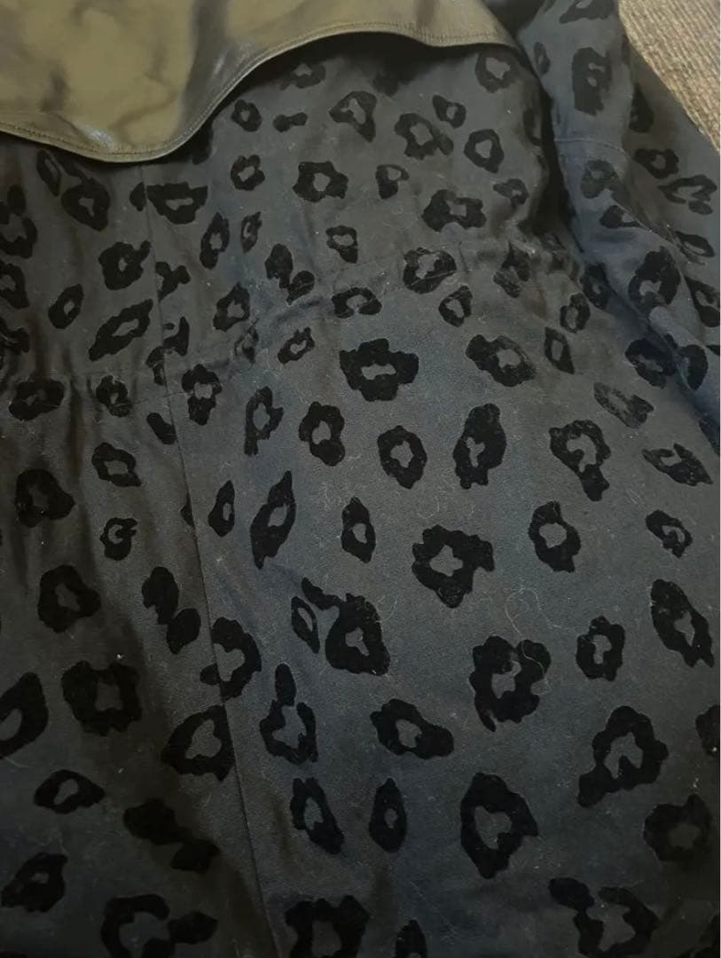 ⭐️⭐️希少◆未使用◆ 定価70000円◆PYRUSレザー付き2wayコート