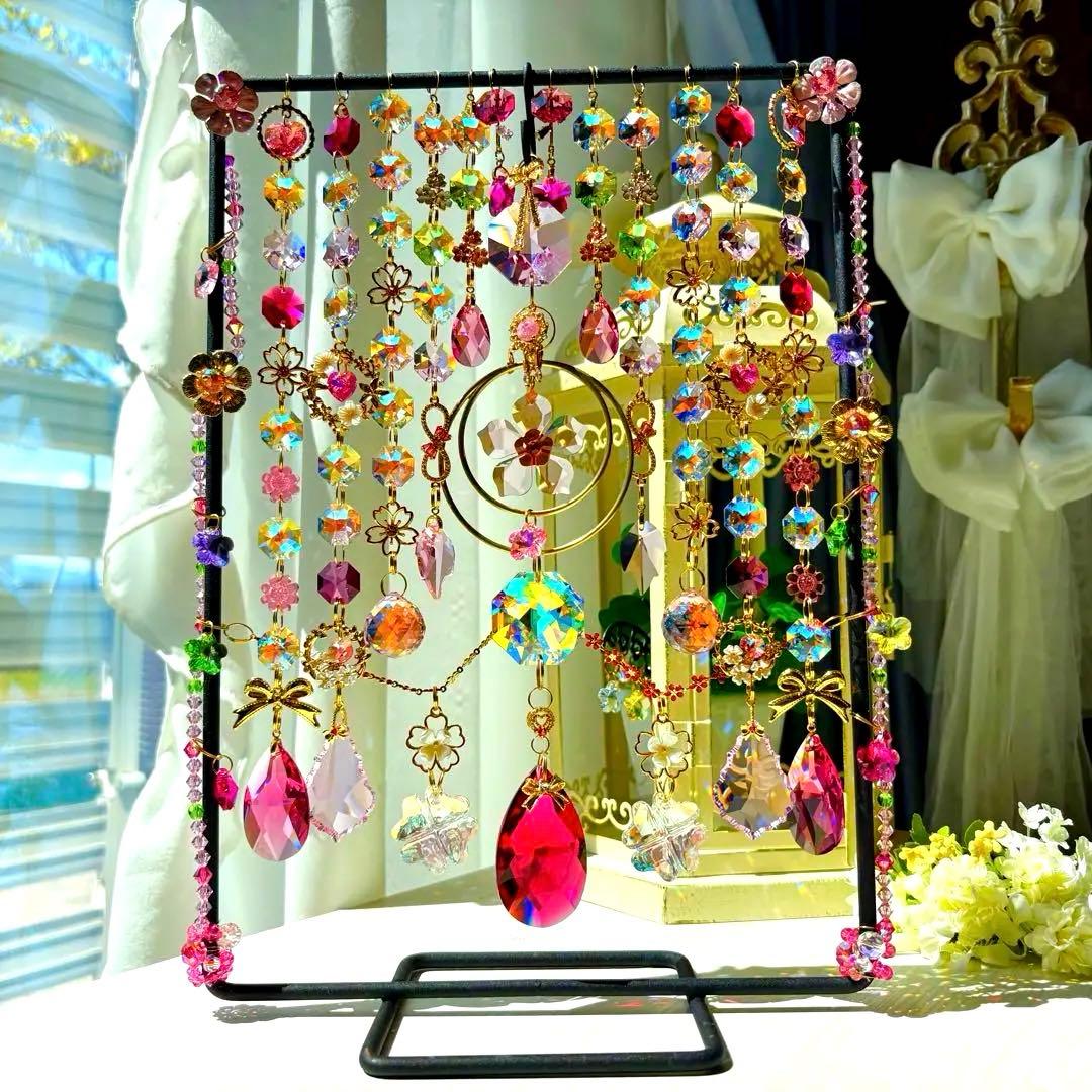 桜SAKURA桜SWAROVSKIオーナメント✩.*˚ 置き型サンキャッチャー