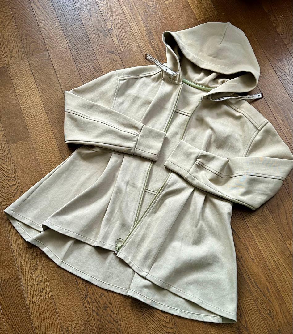 ボーダーズアットバルコニー♡SWEAT PEPLUM HOODIE