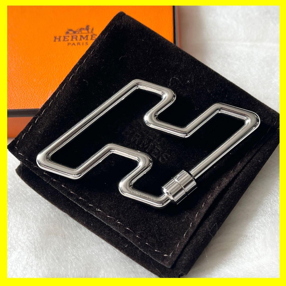 HERMES トゥスピード キーリング キーホルダー　エルメス　Hロゴ