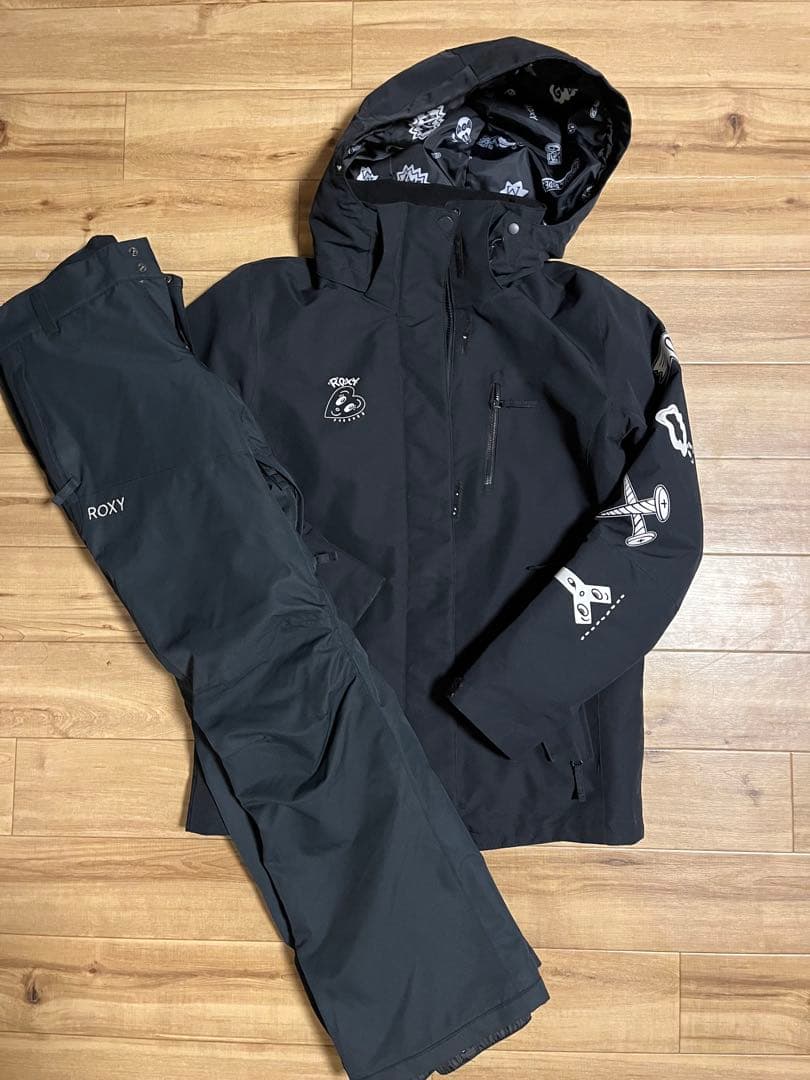 ROXY ロキシーコラボ スノボウェア上下セット レディースMサイズ