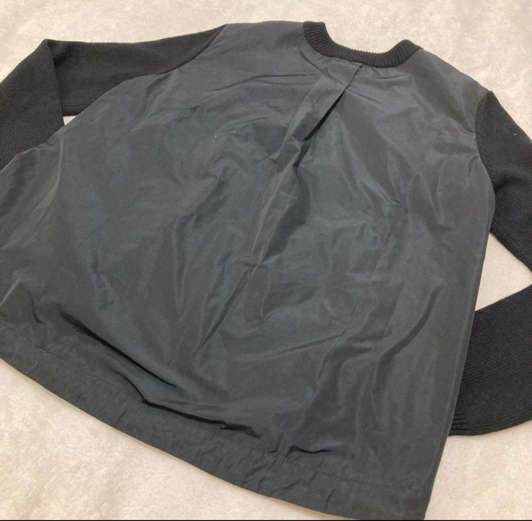 美品モンクレ切り替えナイロンジャケット